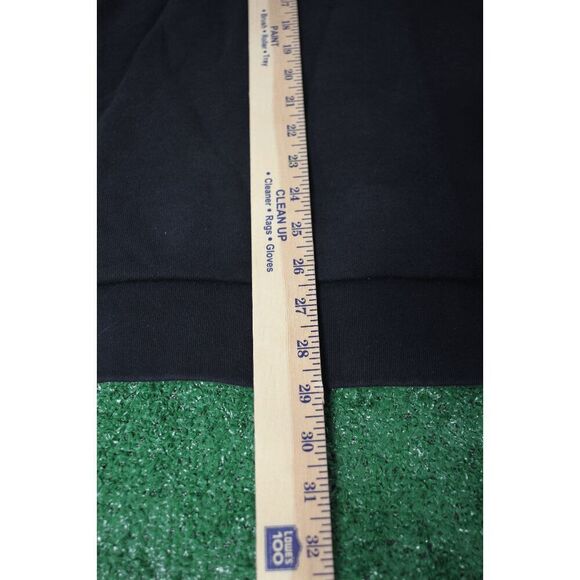 Adidas Trefoil Logo Black Sweatshirt XL Pullover Crewneck Vintage Style - Picture 7 of 7